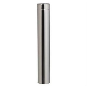 Tuyau rigide TEN simple paroi Inox 304 Ø125mm L=0,33m - TEN