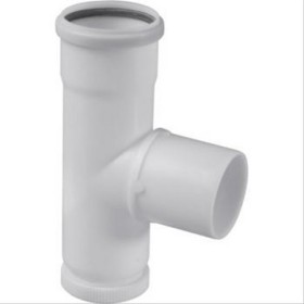 Té PP TEN de visite avec tampon Ø80mm - TEN